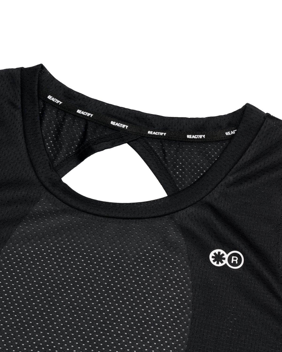 리액티파이(REACTIFY) Womens Mesh Singlet Black