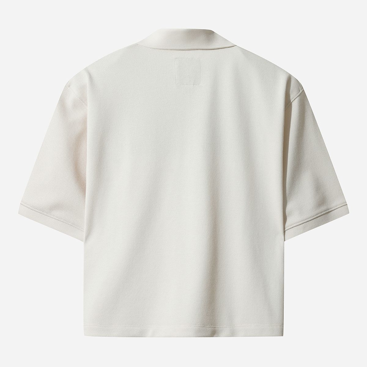 디오디(DOD) 피케 반팔 티셔츠 여자(IVORY)