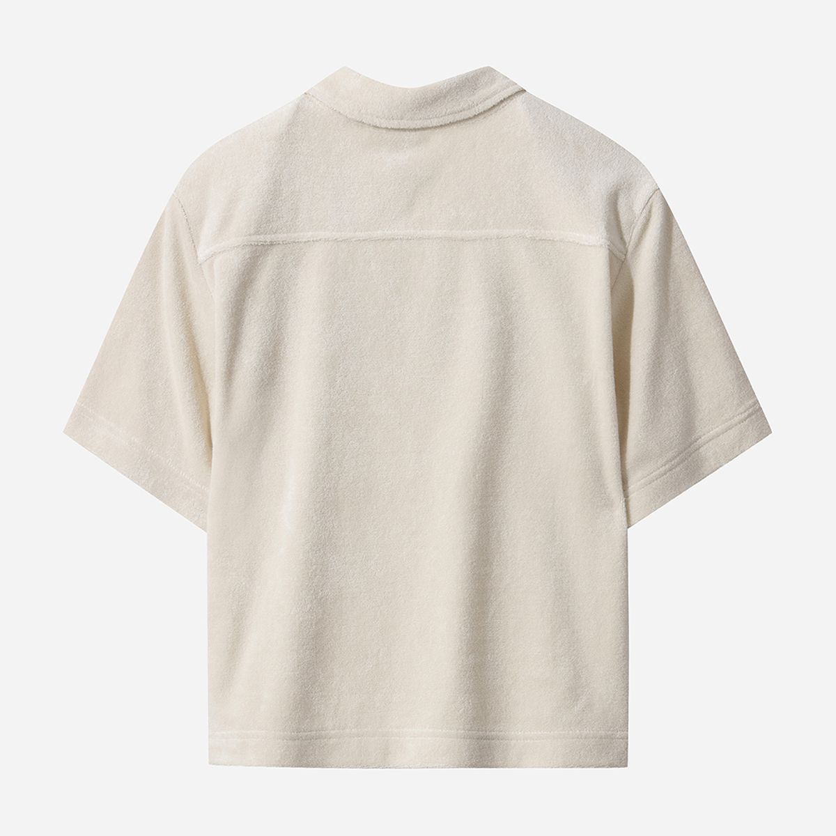 디오디(DOD) 테리업 카라 티셔츠 여자(IVORY)