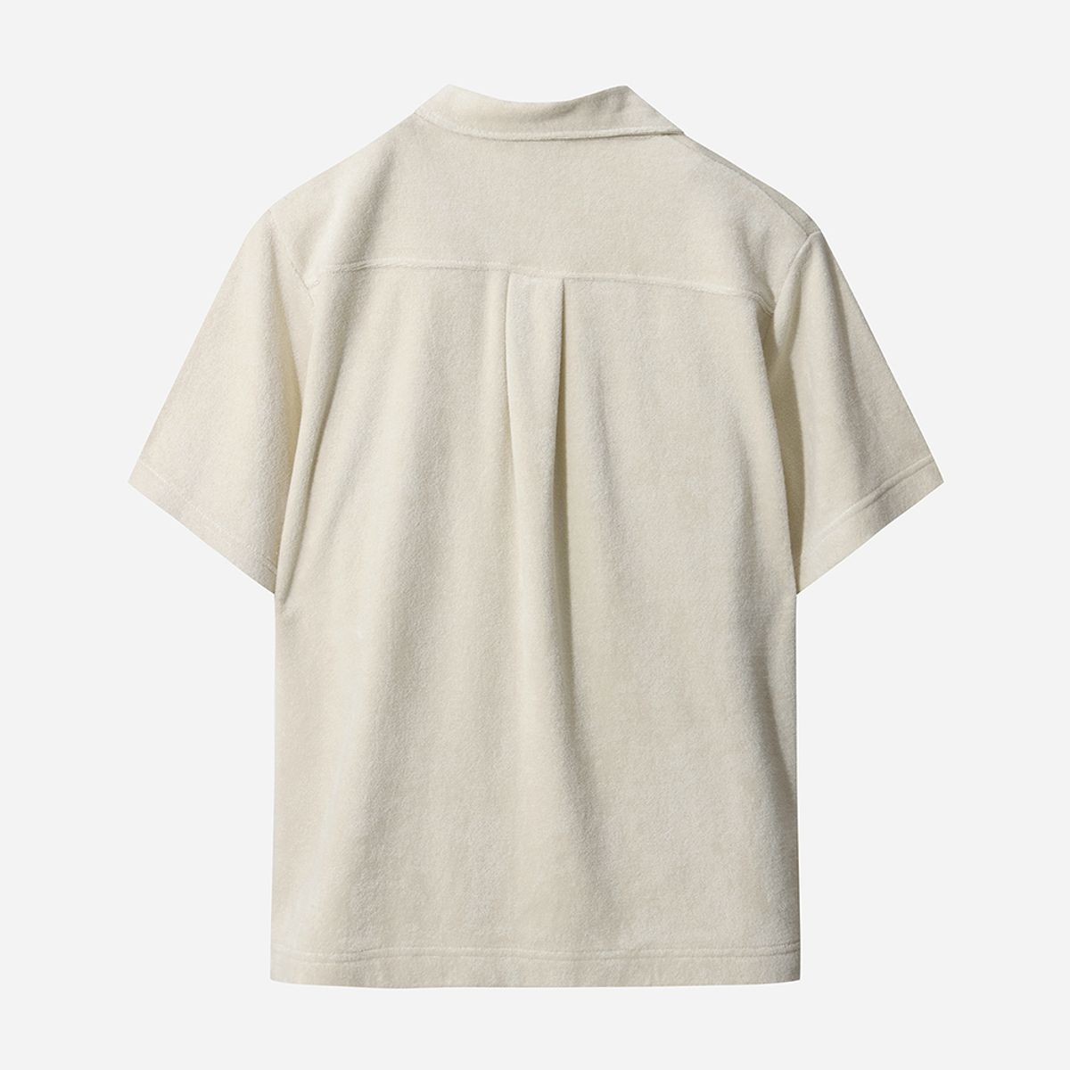 디오디(DOD) 테리업 베이직 커버업 셔츠(IVORY)