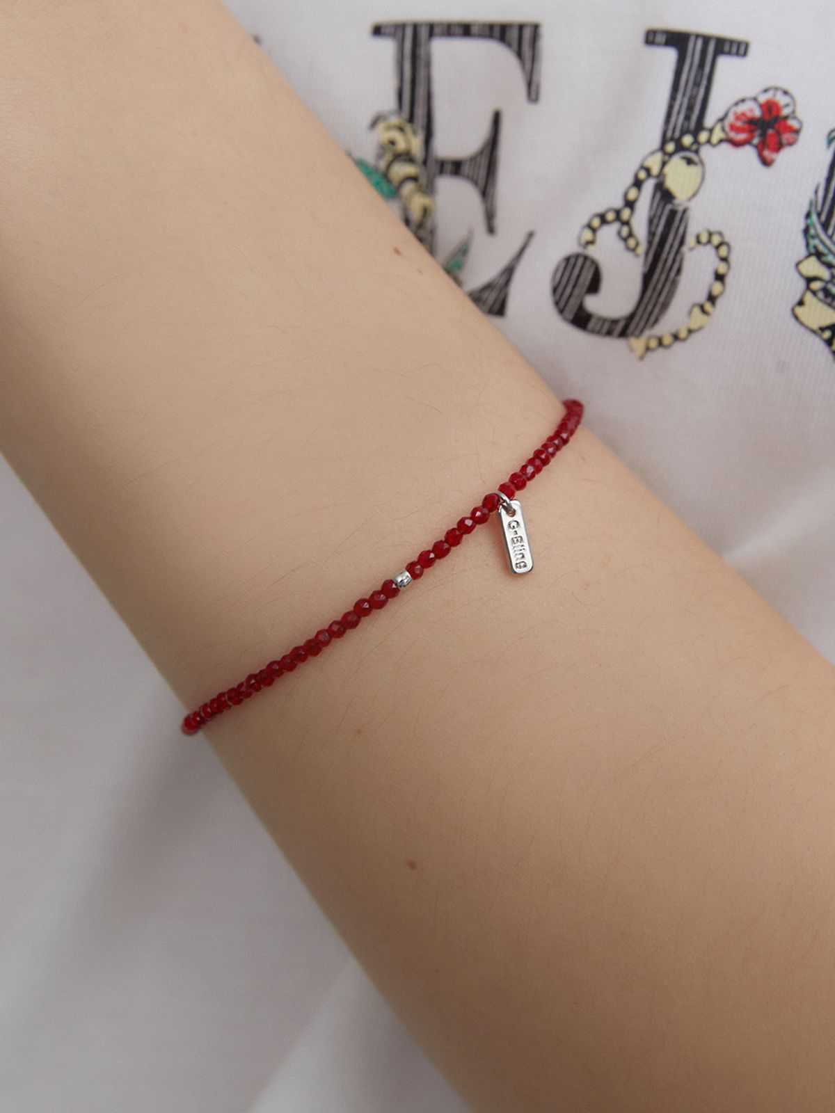 겟미블링(GETMEBLING) SILVER BALL CUBIC Bracelet