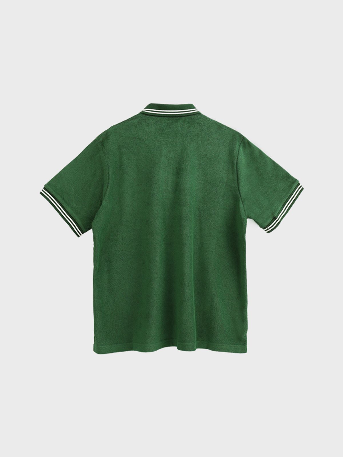 타올쿤(TOWELKUN) 폴로셔츠 테리 더블라인 그린
