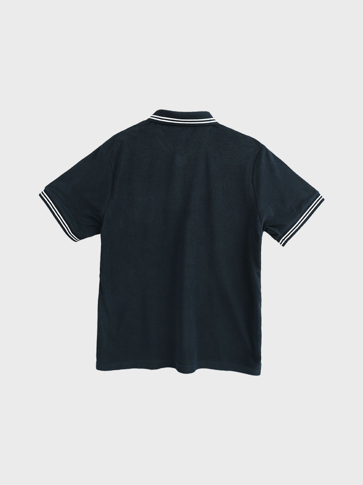 타올쿤(TOWELKUN) 폴로셔츠 테리 더블라인 네이비