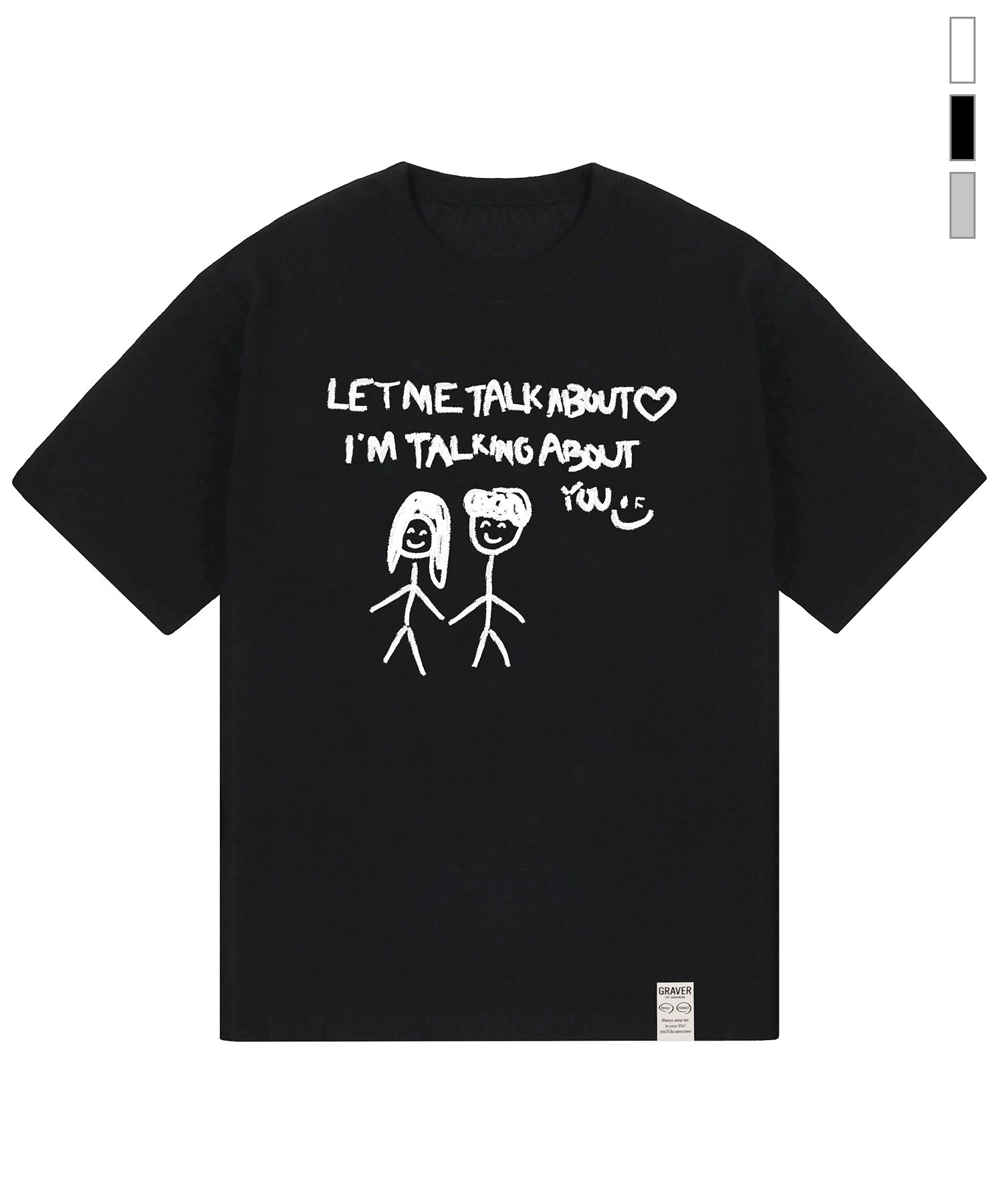 【GRAVER】DOODLE ABOUT YOU 半袖T 3COLOR GRAVER】DOODLE ABOUT YOU 半袖T 3COLOR (GRAVER/Tシャツ