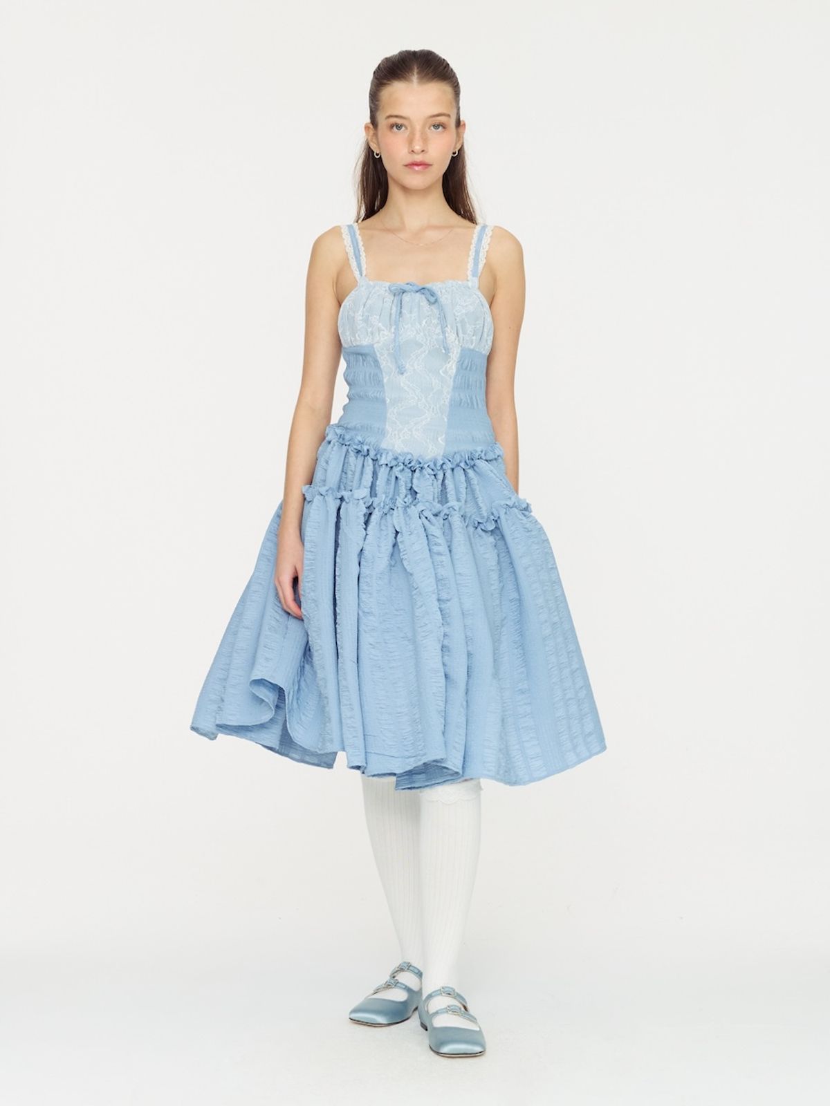 글로니(GLOWNY) LOVE SPELL MIDI DRESS (2 Colors)