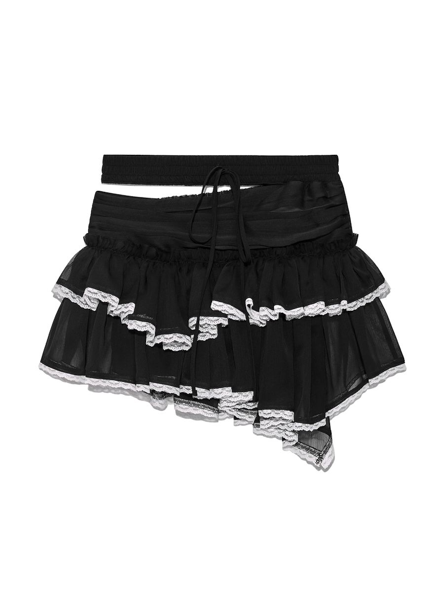【GLOWNY】25HS★(S,M,L) ANGEL PALM MIDI SKIRT MUSINSA | GLOWNY ANGEL PALM MIDI SKIRT (2 Colors)