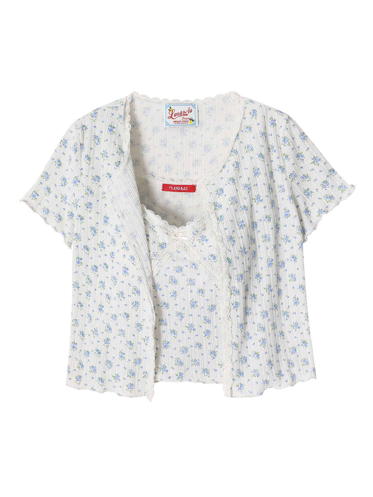 랭앤루(LANGNLU) PIANA Cardigan Set(피아나)_IVORY
