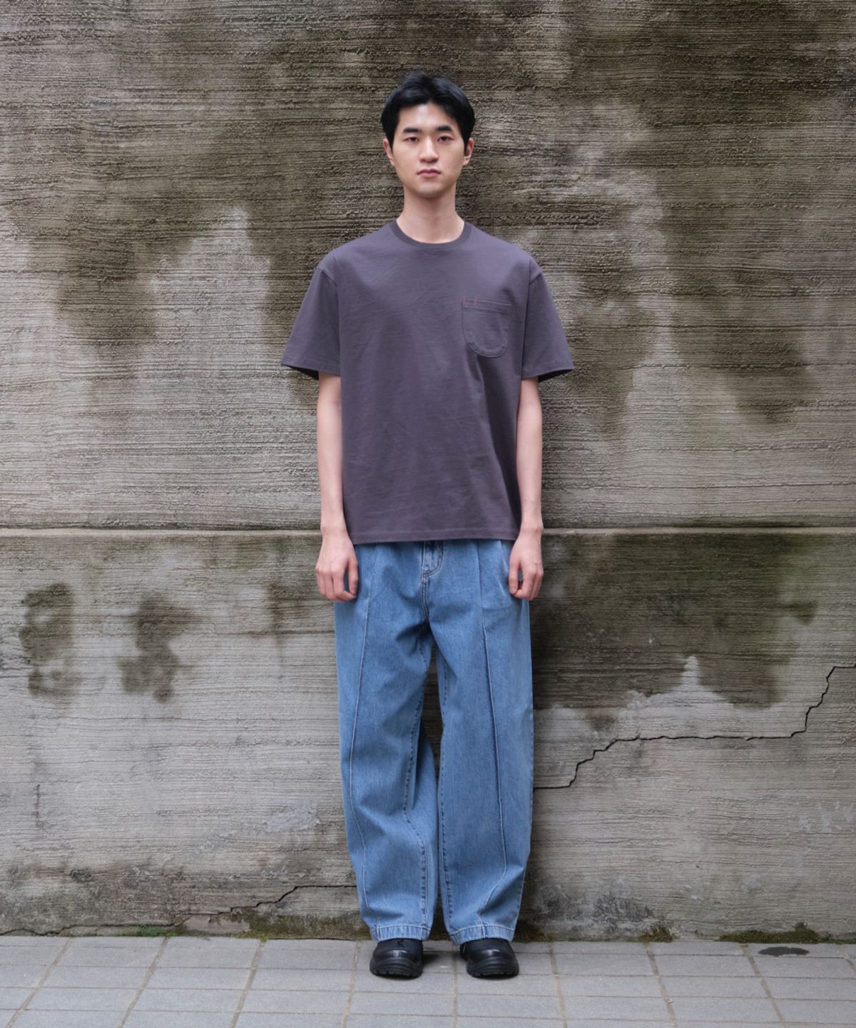 홀리선(HORLISUN) Emery Short Circle T-shirt (4 Colors)