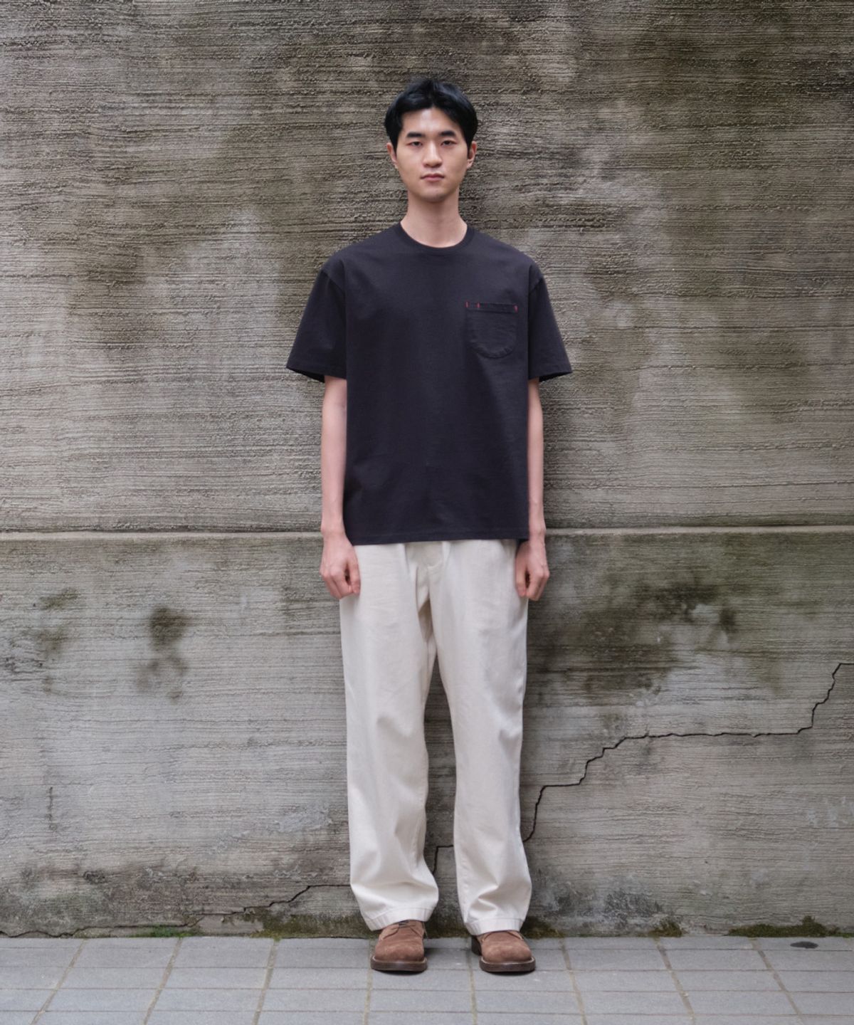 홀리선(HORLISUN) Emery Short Circle T-shirt (4 Colors)