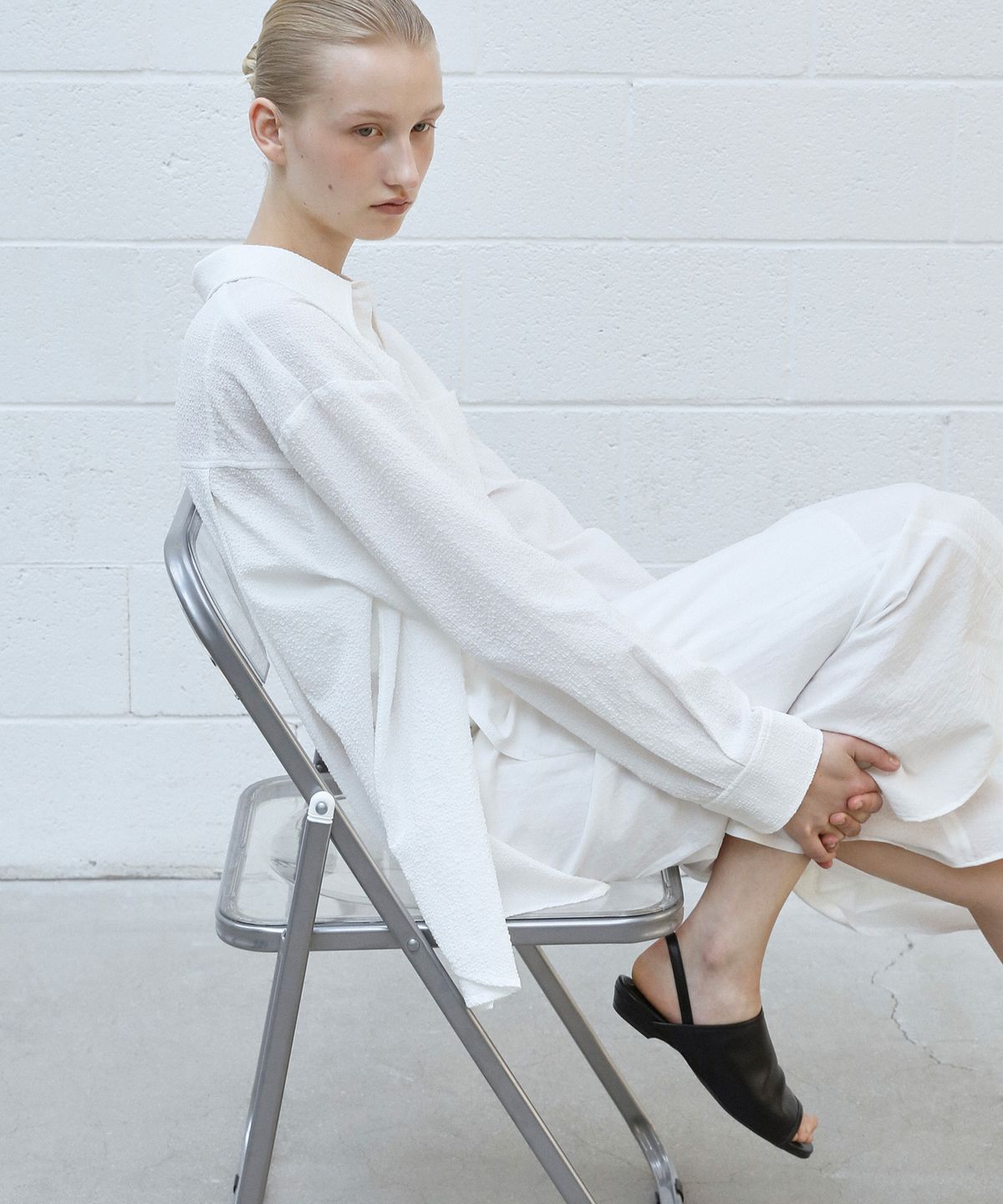 에퓨레(EPURE) COI Round Sandals (2color)