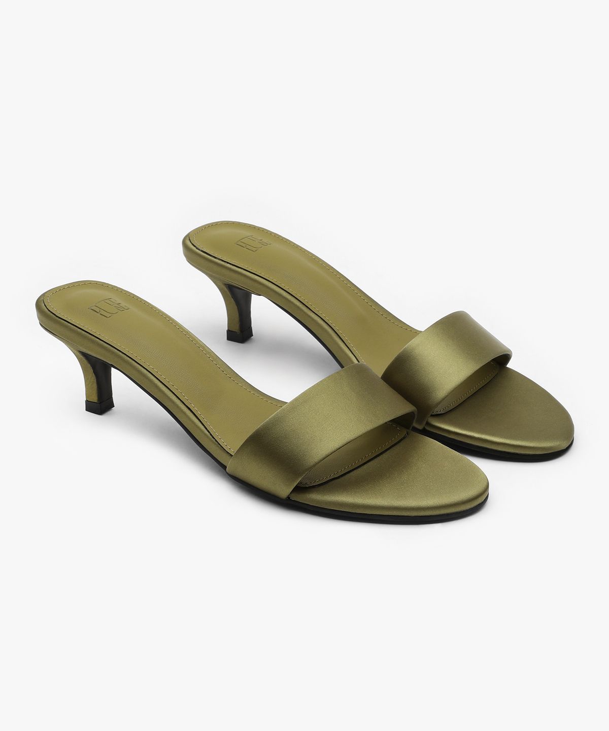 에퓨레(EPURE) REVE Satin Round Mules (3color)