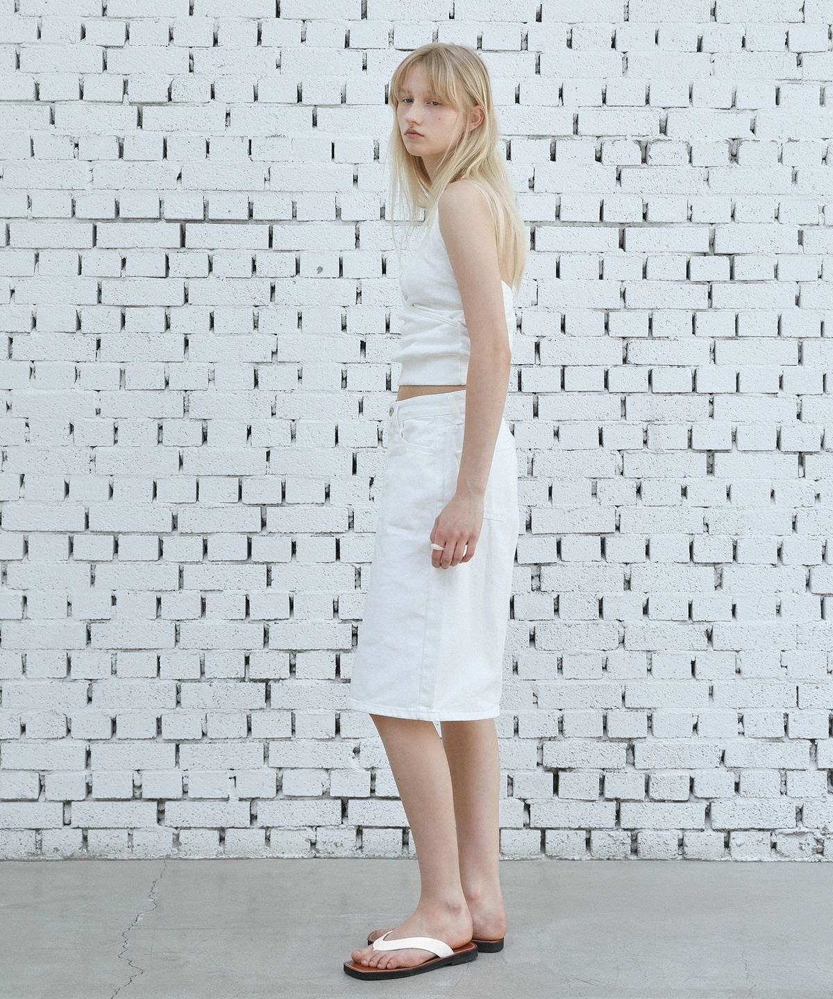 에퓨레(EPURE) TOVE Flat Slides (2color)
