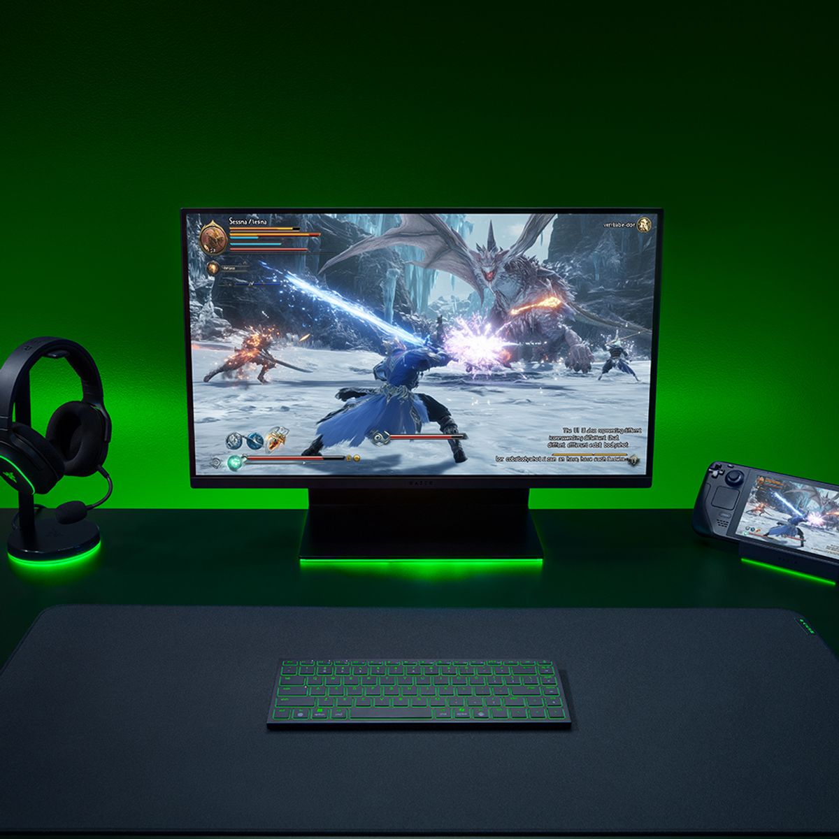레이저(RAZER) 레이저코리아 Joro 조로 휴대용 무선 게이밍 키보드
