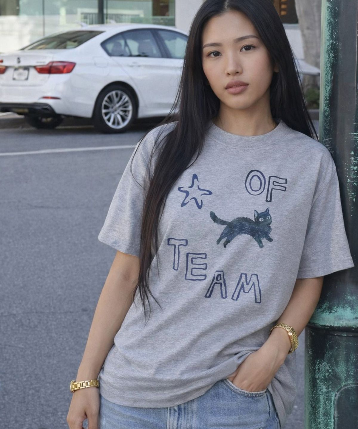 그레이버(GRAVER) [UNISEX]OF STARCAT 반팔티_3 color