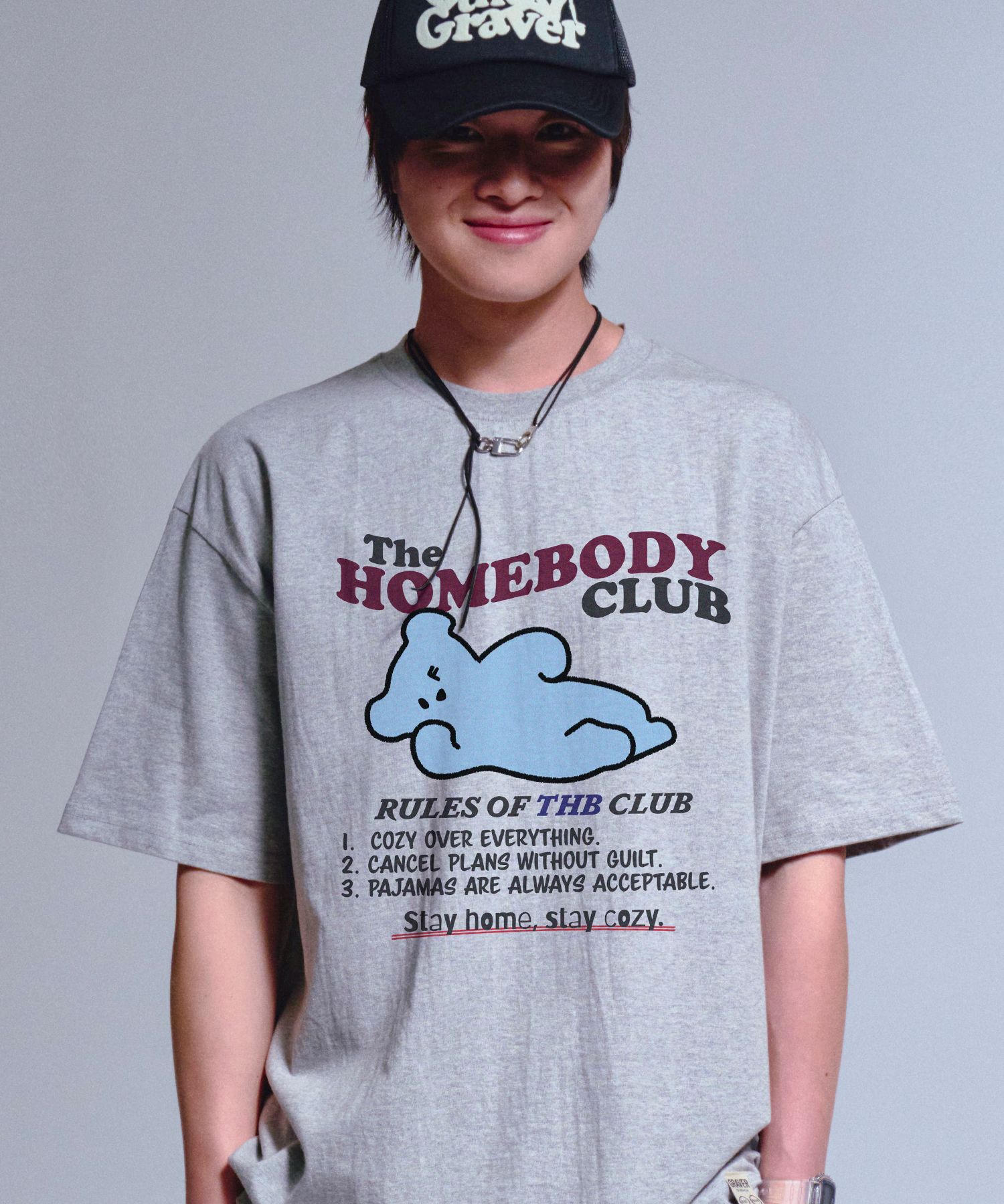 【GRAVER】25SS★ THB CLUB Raglan Short Sleeve T-shirt MUSINSA | GRAVER [UNISEX]THB CLUB short sleeve t-shirt_3color