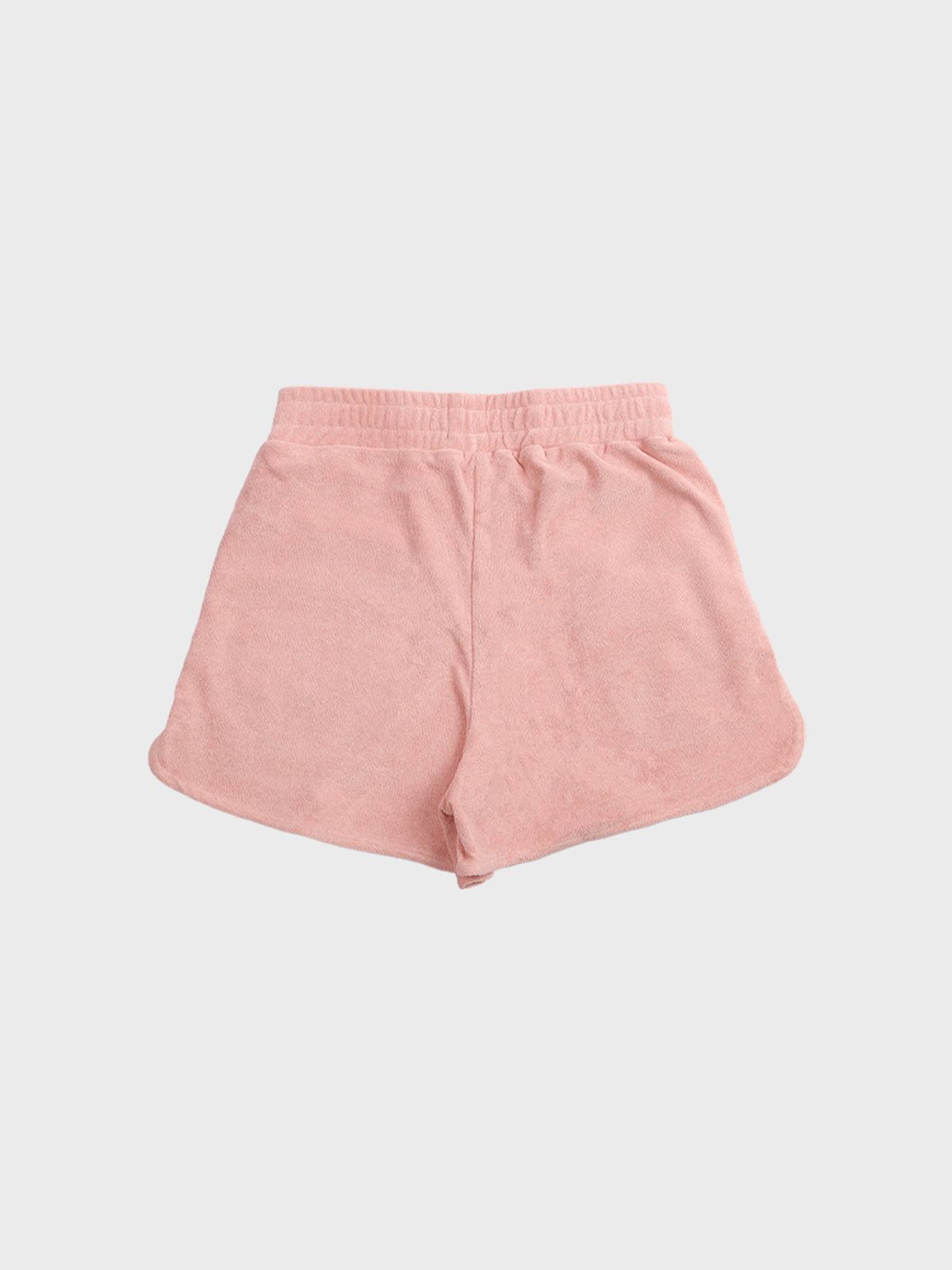 타올쿤(TOWELKUN) 쇼츠 테리 밴딩 포 우먼 핑크