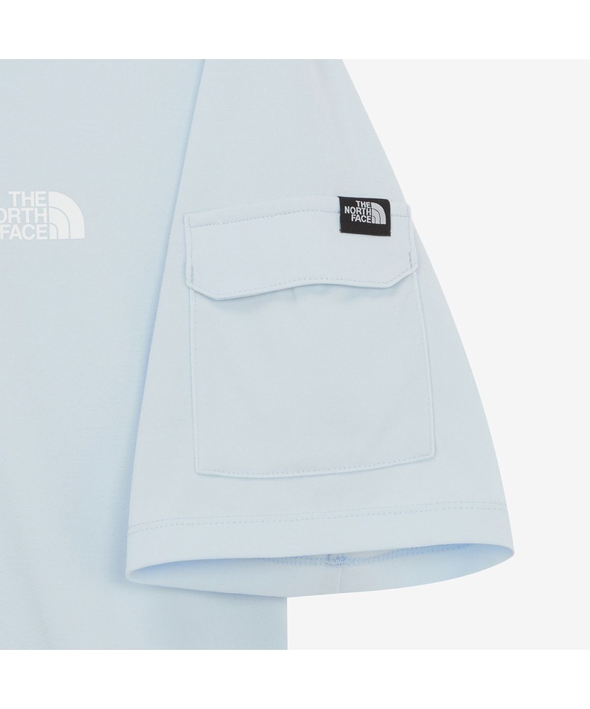 노스페이스(THE NORTH FACE) NT7PR09A 올데이 반팔 폴로 LIGHT_BLUE