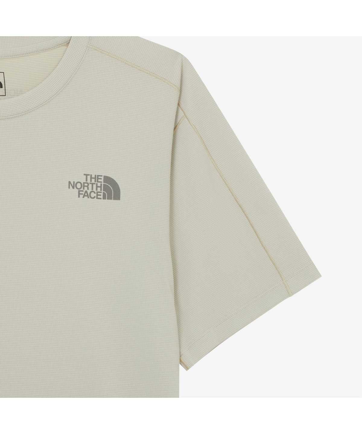 노스페이스(THE NORTH FACE) NT7UR18C 에어록스 반팔티 WHITE_SAND