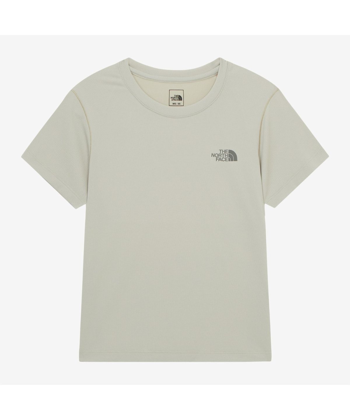 노스페이스(THE NORTH FACE) NT7UR18C 에어록스 반팔티 WHITE_SAND