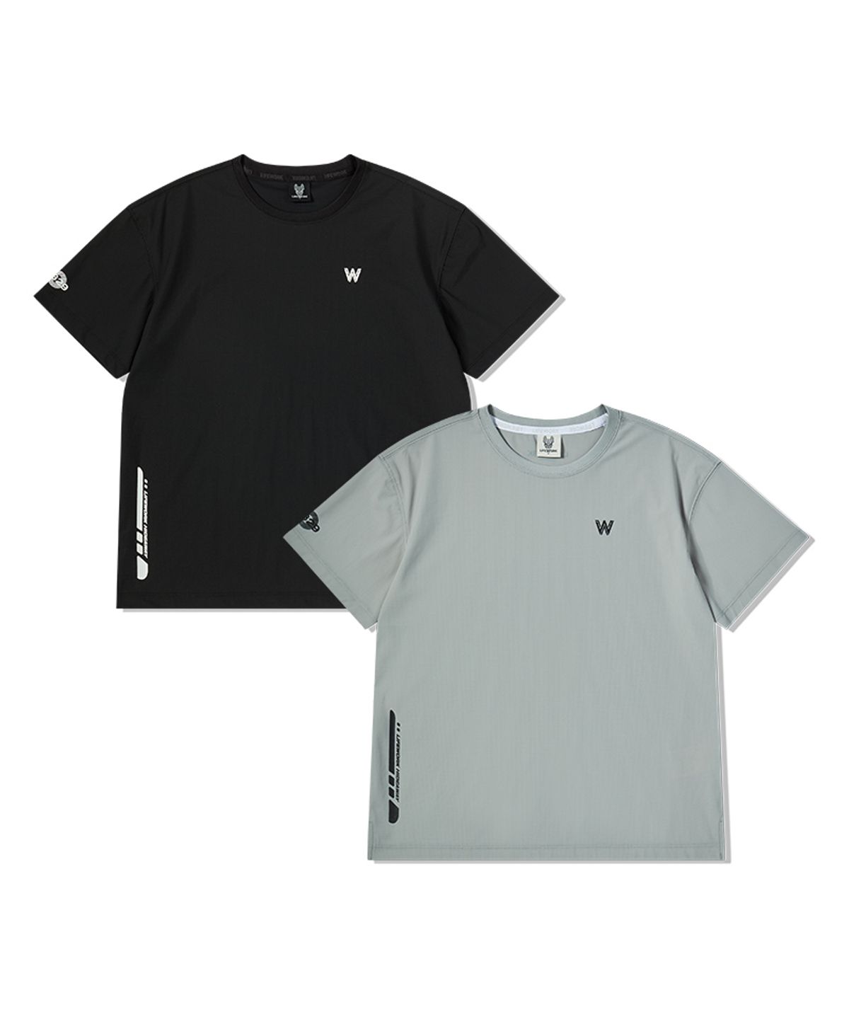 라이프워크 키즈(LIFEWORK KIDS) 키즈) 쿨 나일론 스판 반팔 티셔츠