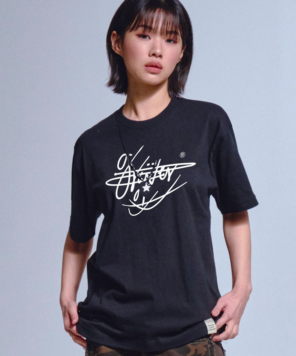 그레이버(GRAVER) [UNISEX]빅 레터링 싸인 반팔티_3color