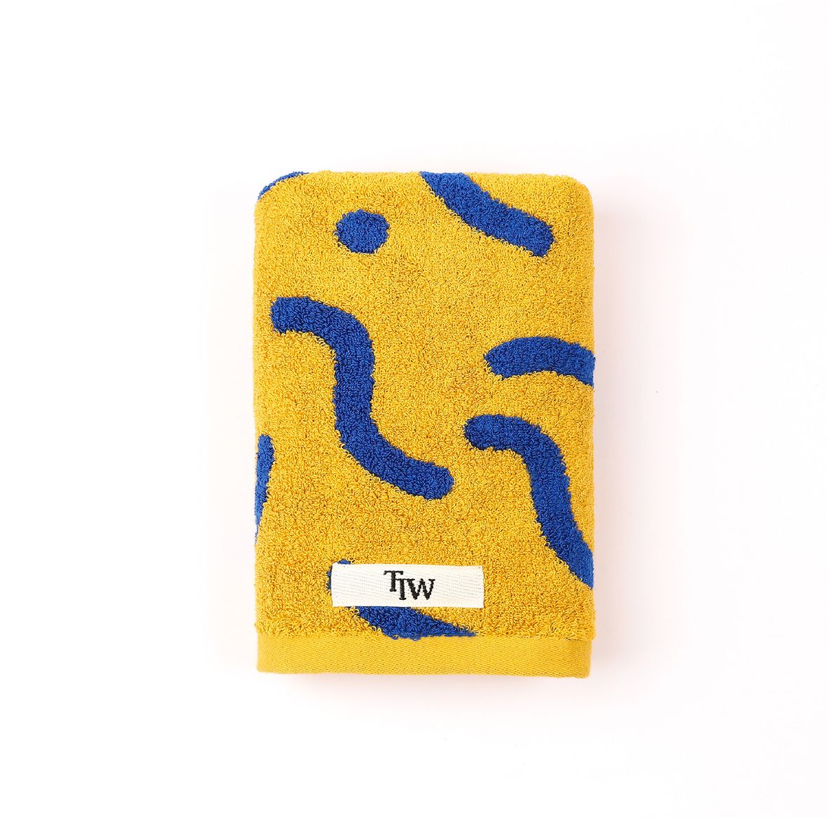 티티더블유(TTW) [선물패키지] 오브제 코발트 위글 250g 모달 수건 5P