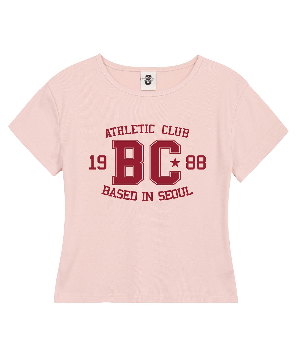 본챔스(BORN CHAMPS) [4 COLORS] BC ATHLETIC CLUB 여성 후라이스 반팔티셔츠 B25ST81