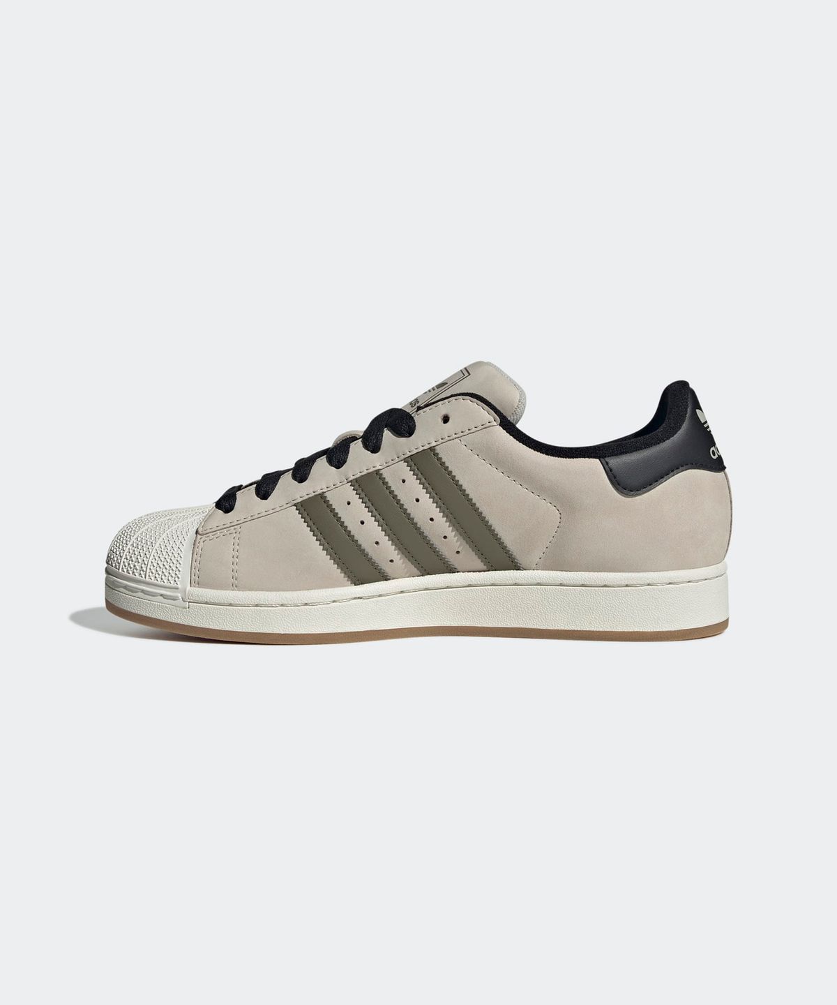 아디다스(ADIDAS) 슈퍼스타 II - 베이지:올리브:블랙 / JI0138