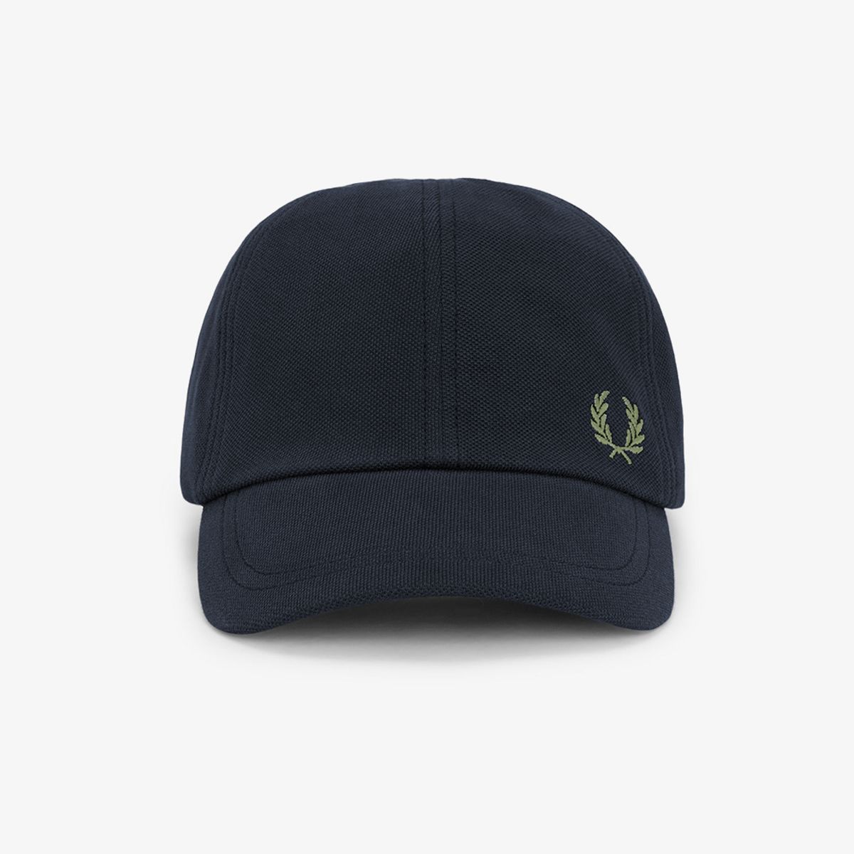 프레드페리(FRED PERRY) 피케 클래식 캡 - 블랙/코트 그린 CFPU2516726-Y43