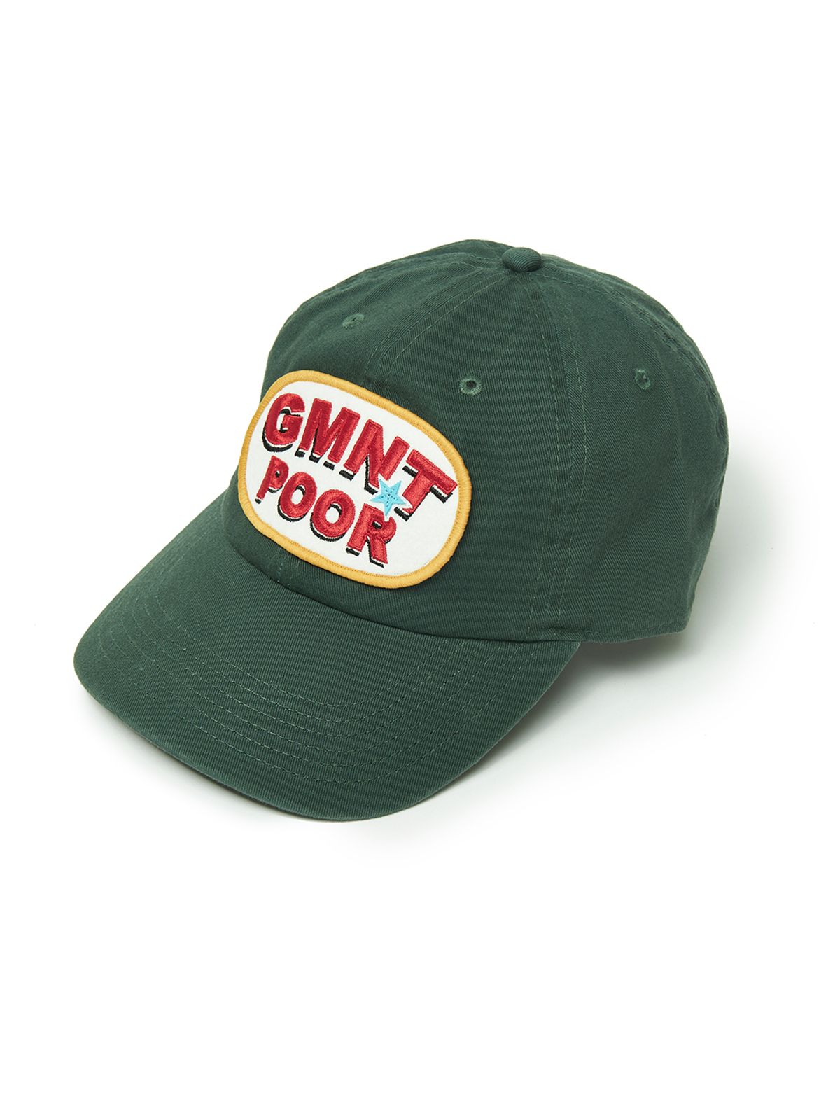 가먼츠팹(GARMENTS FAB) GMNT Poor Wappen Ballcap (GREEN)