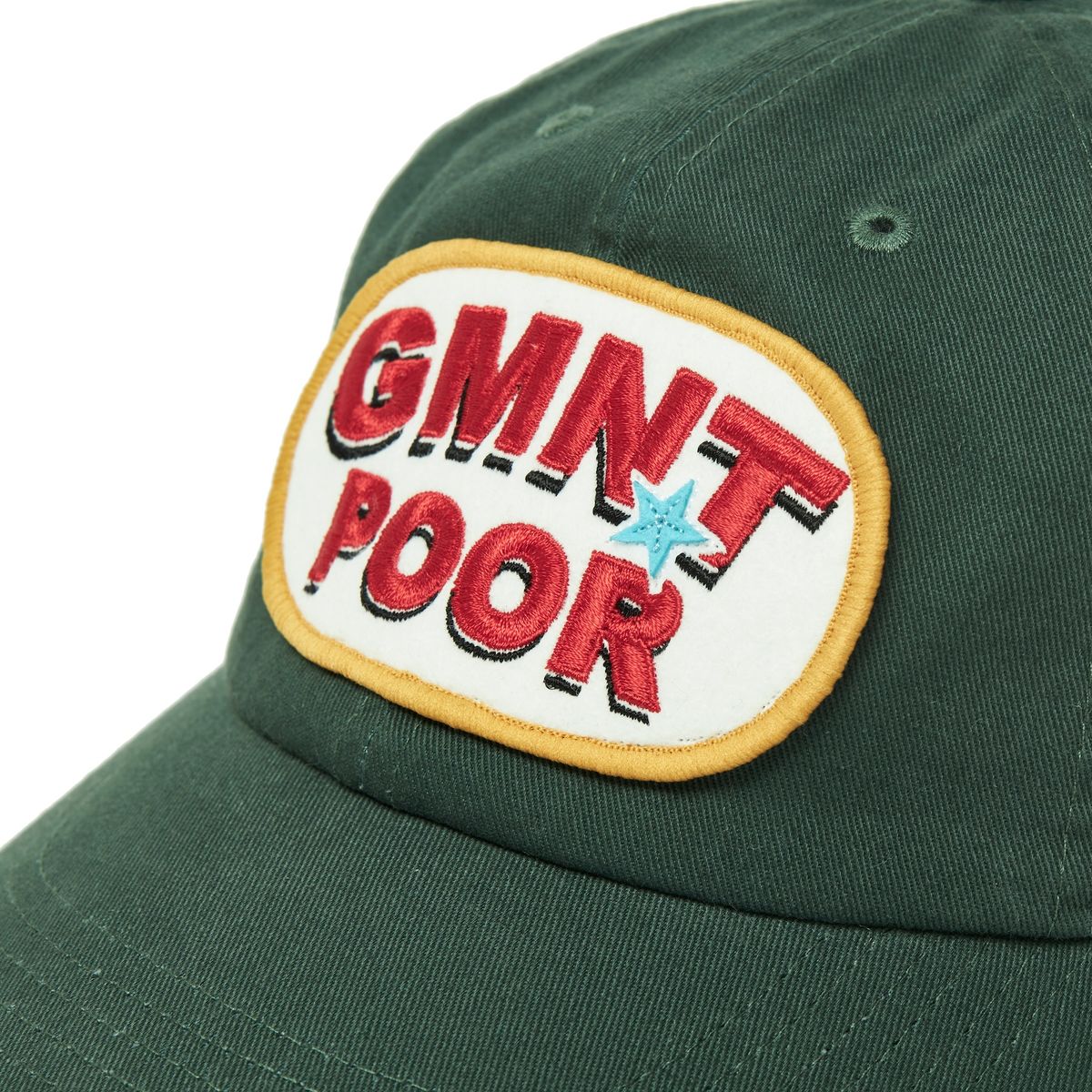 가먼츠팹(GARMENTS FAB) GMNT Poor Wappen Ballcap (GREEN)