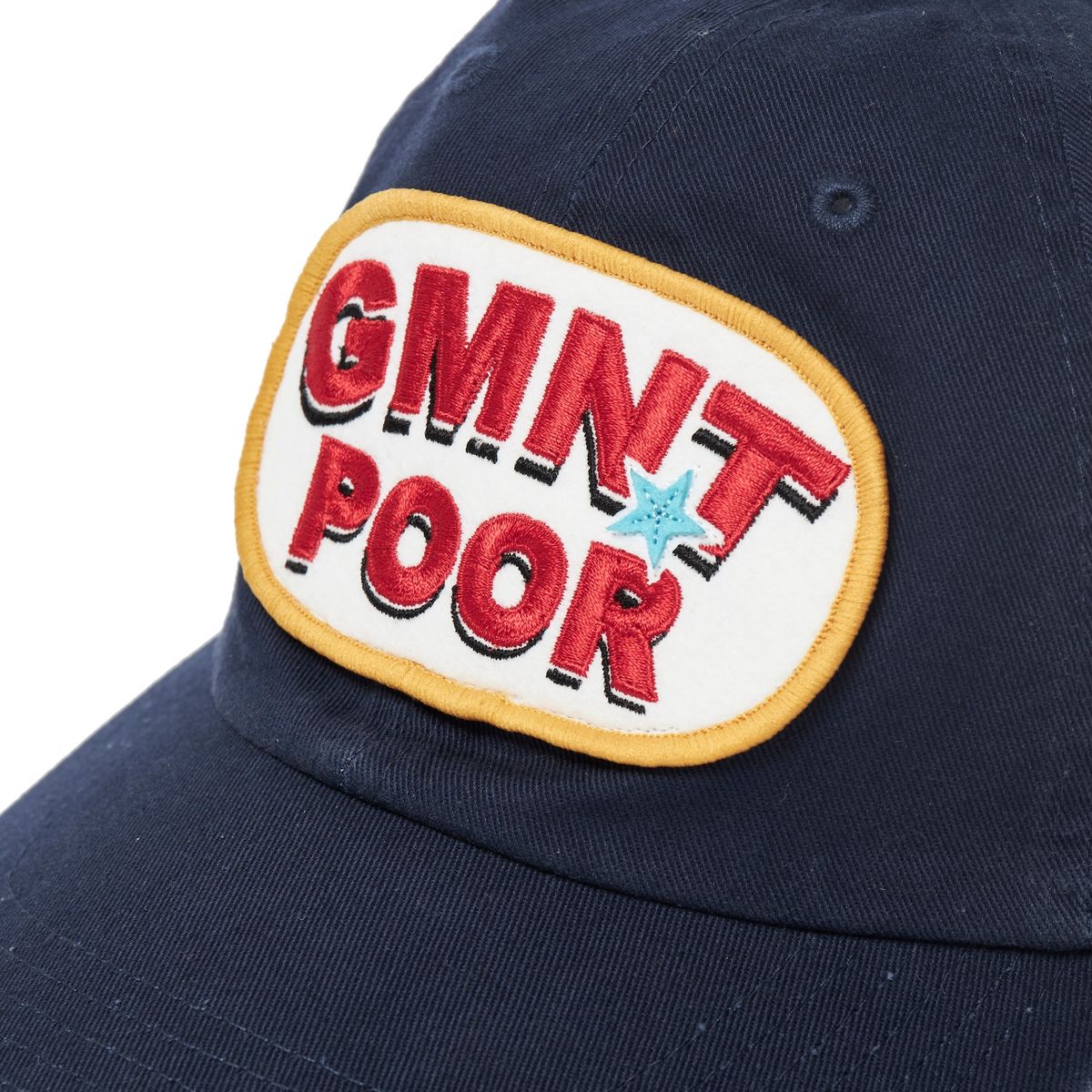 가먼츠팹(GARMENTS FAB) GMNT Poor Wappen Ballcap (NAVY)
