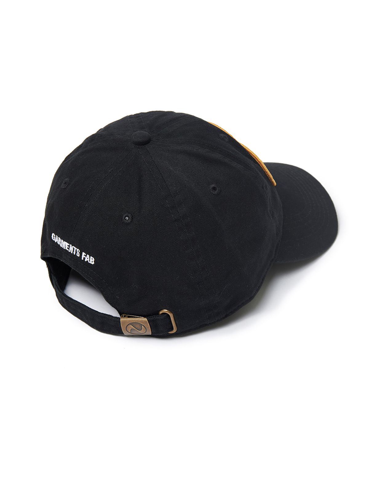가먼츠팹(GARMENTS FAB) GMNT Poor Wappen Ballcap (BLACK)