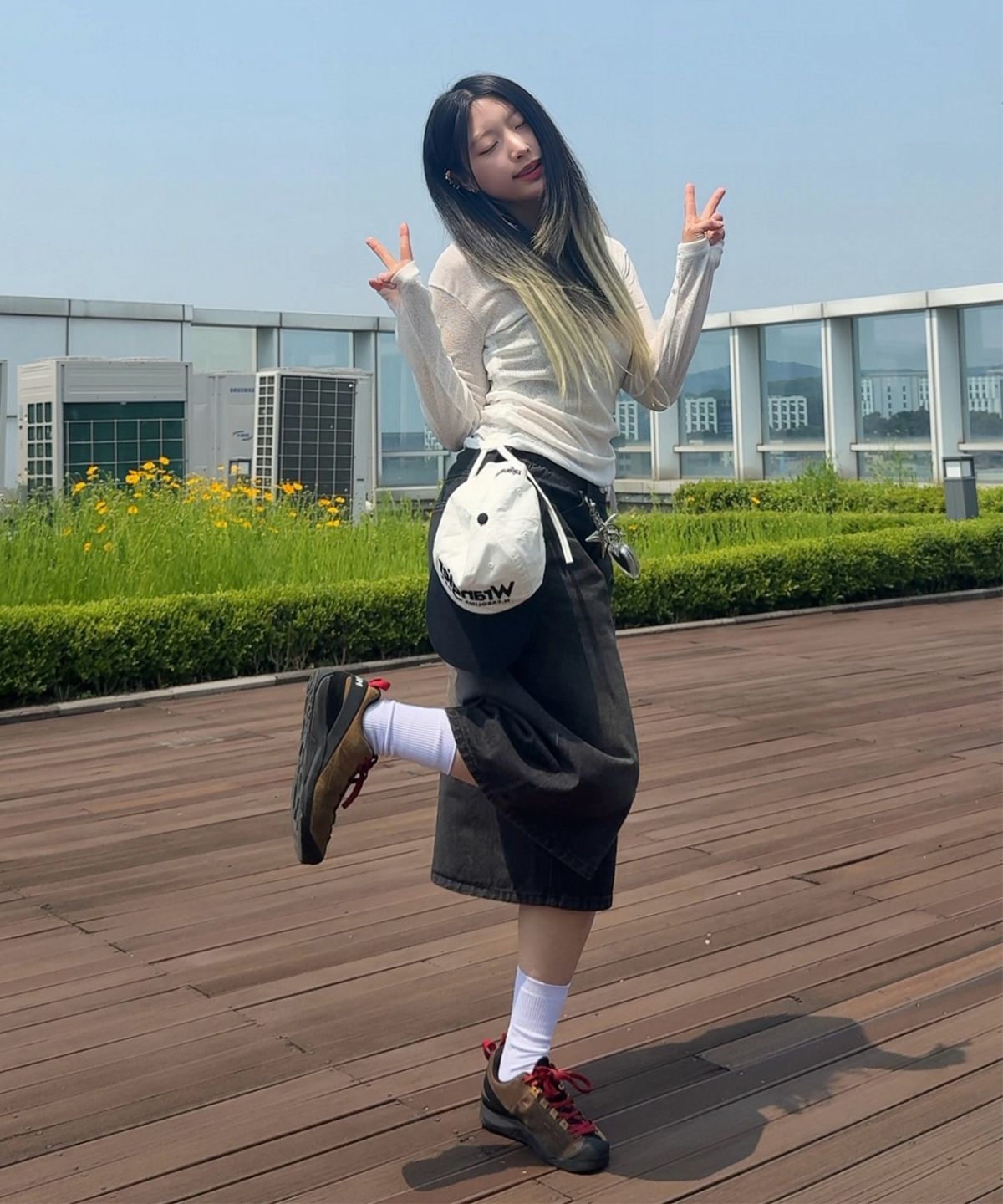 블론드나인(BLOND9) 빈티지 워시드 버뮤다 데님팬츠 [빈티지블랙]