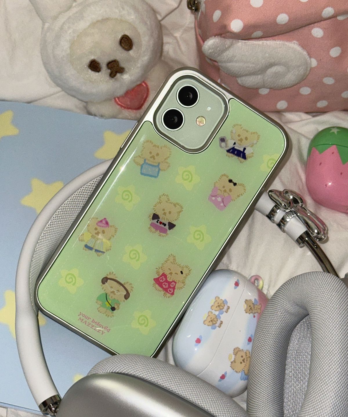 마찌(MAZZZZY) [Silver Epoxy] Summer  Muffin case