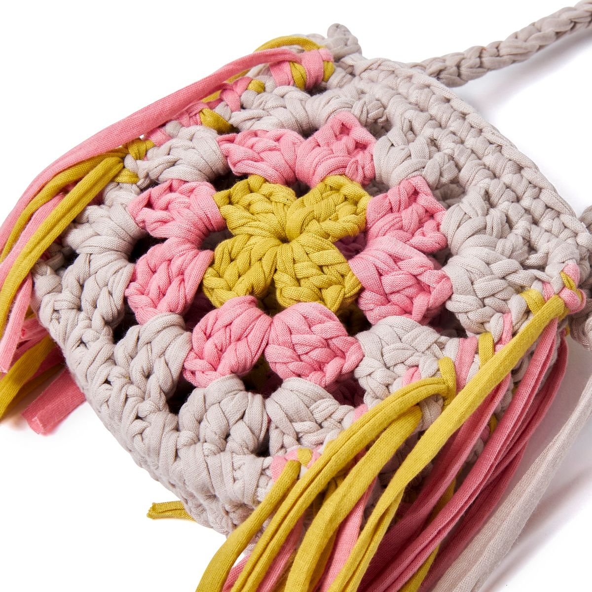 가먼츠팹(GARMENTS FAB) Crochet Tassel Mini Bag (IVORY)