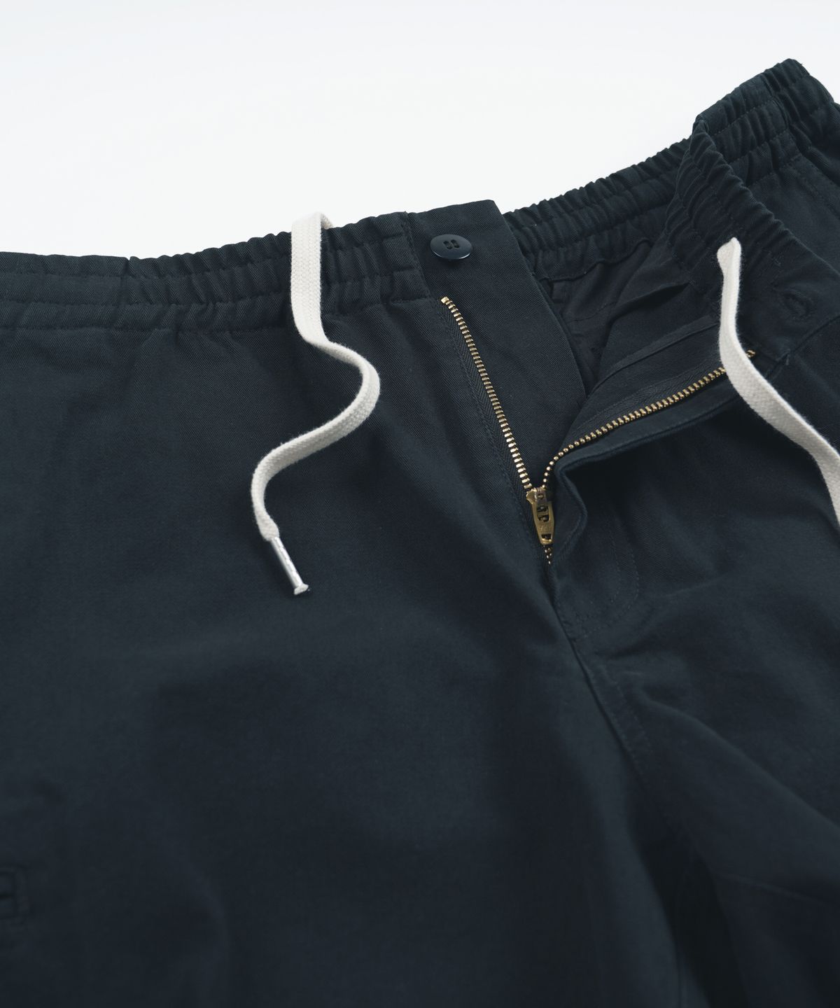 프리즘웍스(FRIZMWORKS) WASHED OFFICER CHINO SHORTS _ BLACK