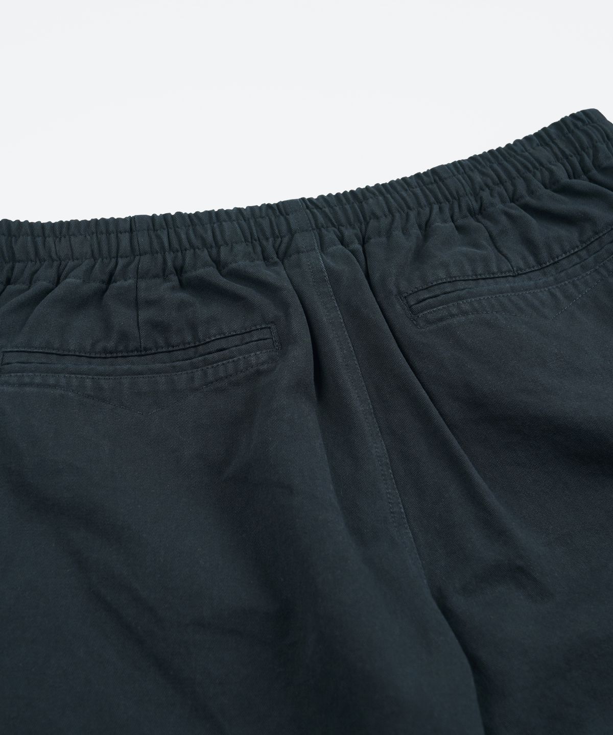 프리즘웍스(FRIZMWORKS) WASHED OFFICER CHINO SHORTS _ BLACK