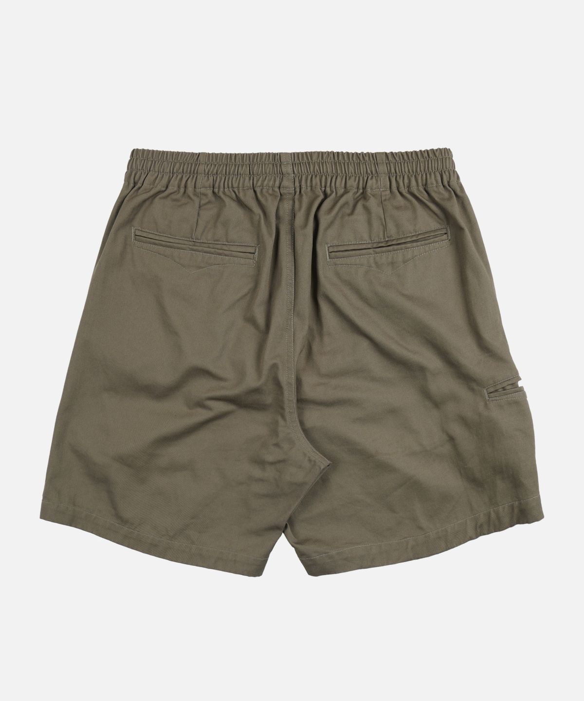 프리즘웍스(FRIZMWORKS) WASHED OFFICER CHINO SHORTS _ MUD
