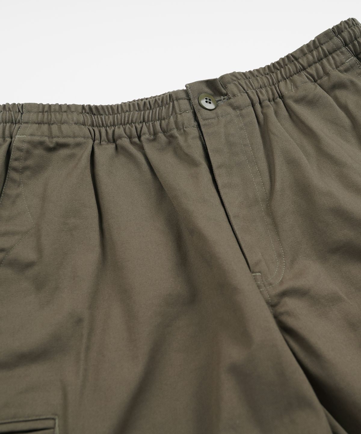 프리즘웍스(FRIZMWORKS) WASHED OFFICER CHINO SHORTS _ MUD