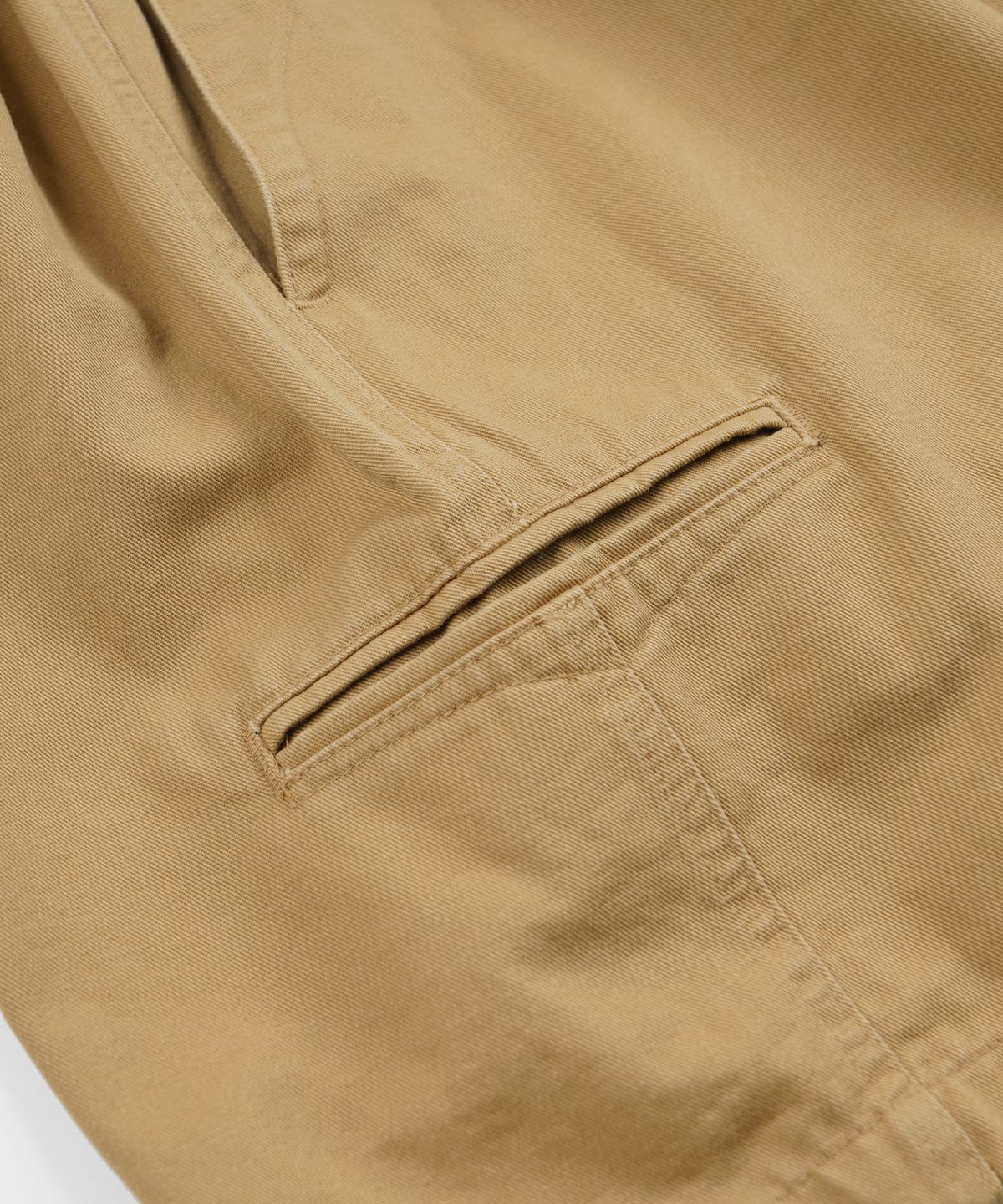 프리즘웍스(FRIZMWORKS) WASHED OFFICER CHINO SHORTS _ BEIGE