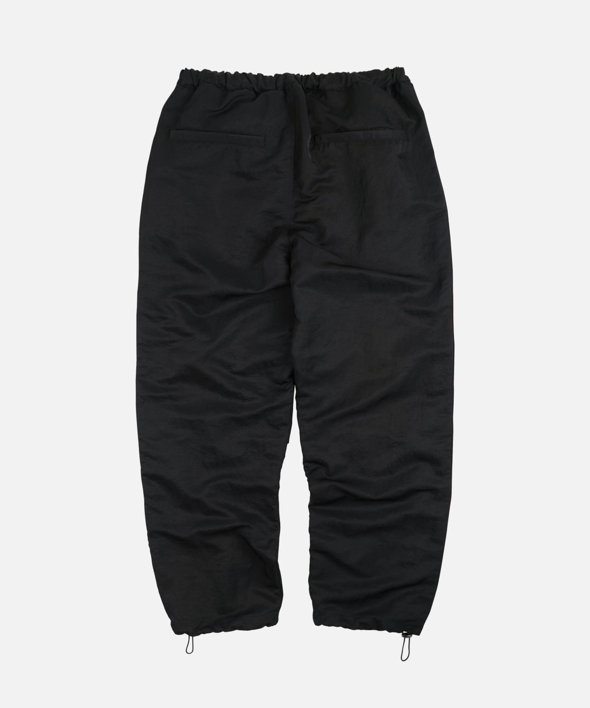 프리즘웍스(FRIZMWORKS) STRING NYLON TRACK PANTS _ BLACK