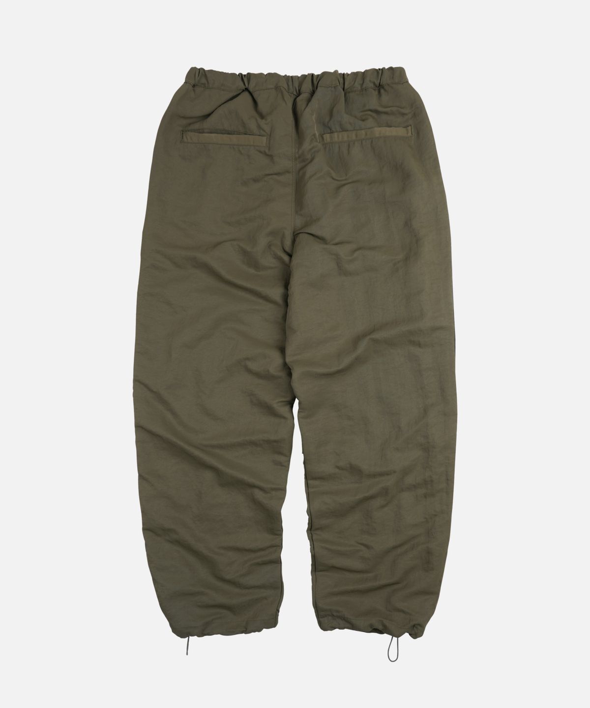 프리즘웍스(FRIZMWORKS) STRING NYLON TRACK PANTS _ OLIVE