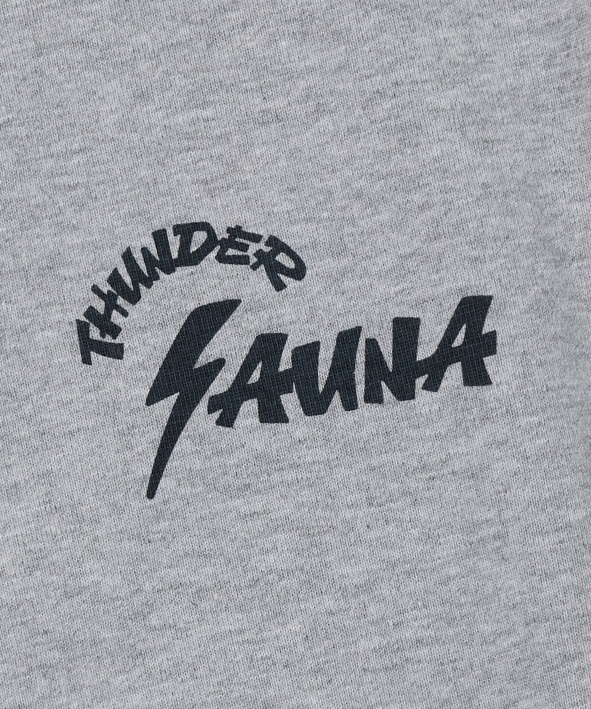 프리즘웍스(FRIZMWORKS) THUNDER SAUNA LOGO TEE _ GRAY