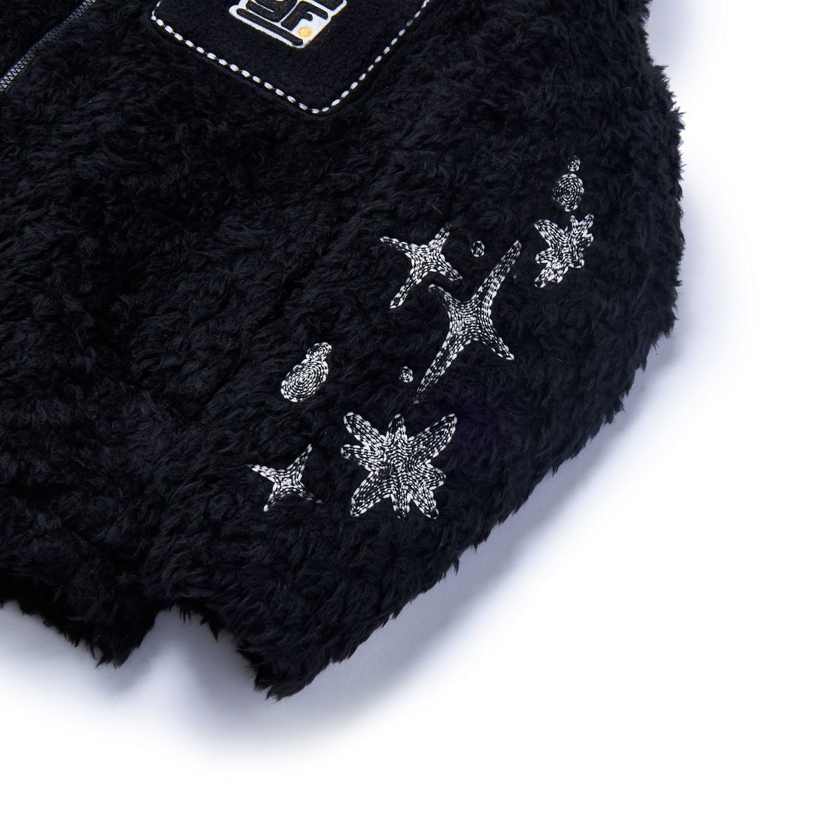 가먼츠팹(GARMENTS FAB) Heavy EMB Padded Fur Jacket (BLACK)