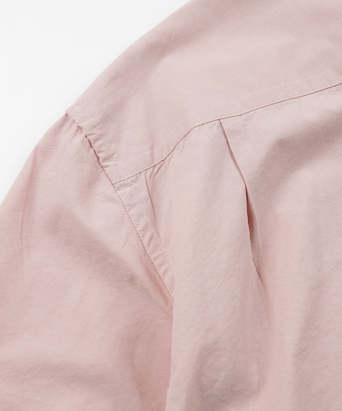 프리즘웍스(FRIZMWORKS) WASHED TRIPLE POCKET HALF SHIRT _ INDIAN PINK