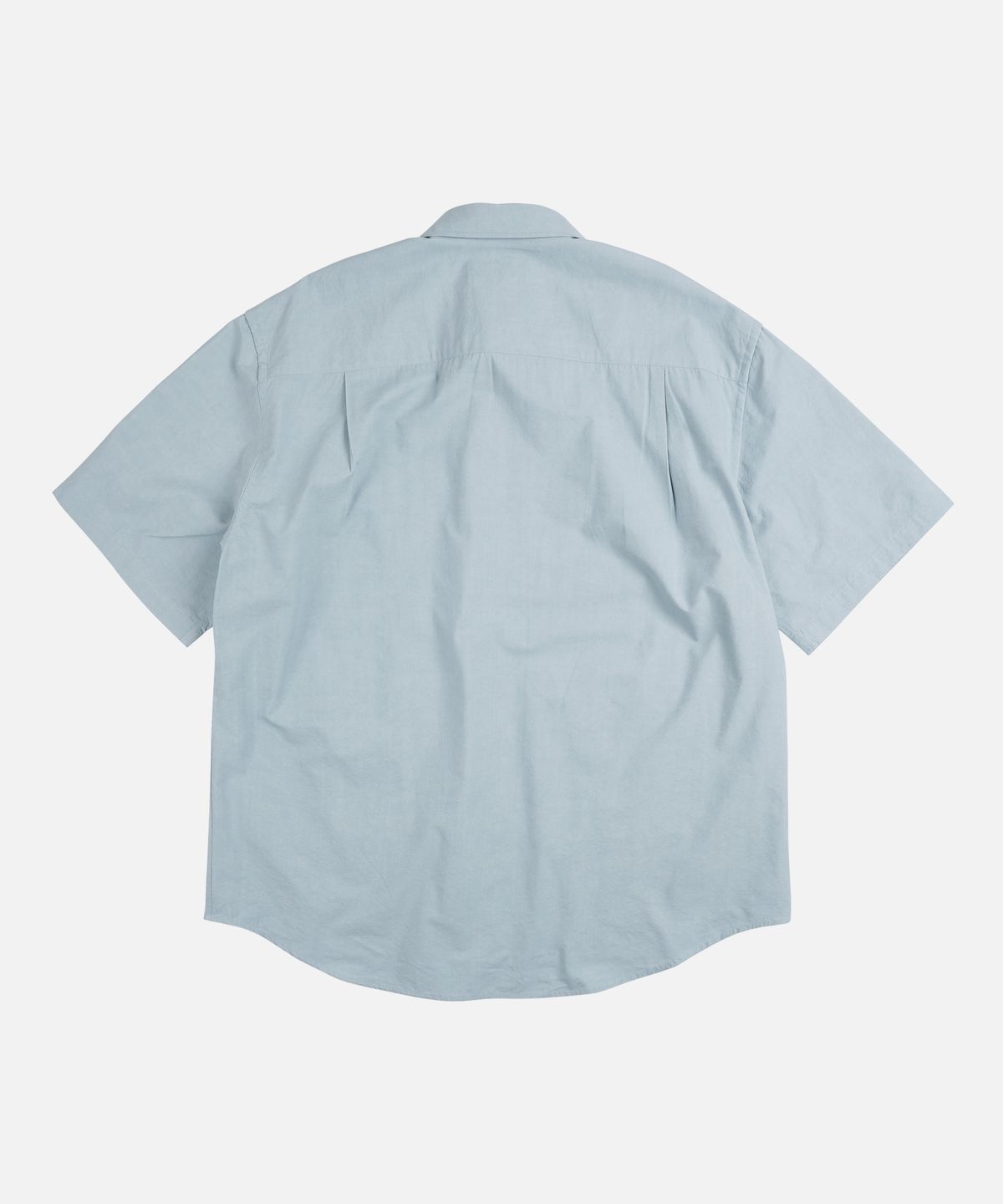 프리즘웍스(FRIZMWORKS) WASHED TRIPLE POCKET HALF SHIRT _ SKY BLUE