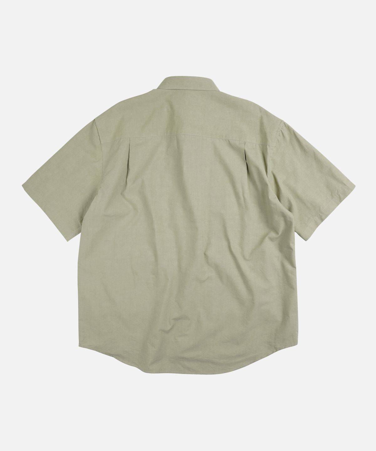 프리즘웍스(FRIZMWORKS) WASHED TRIPLE POCKET HALF SHIRT _ LIGHT GREEN
