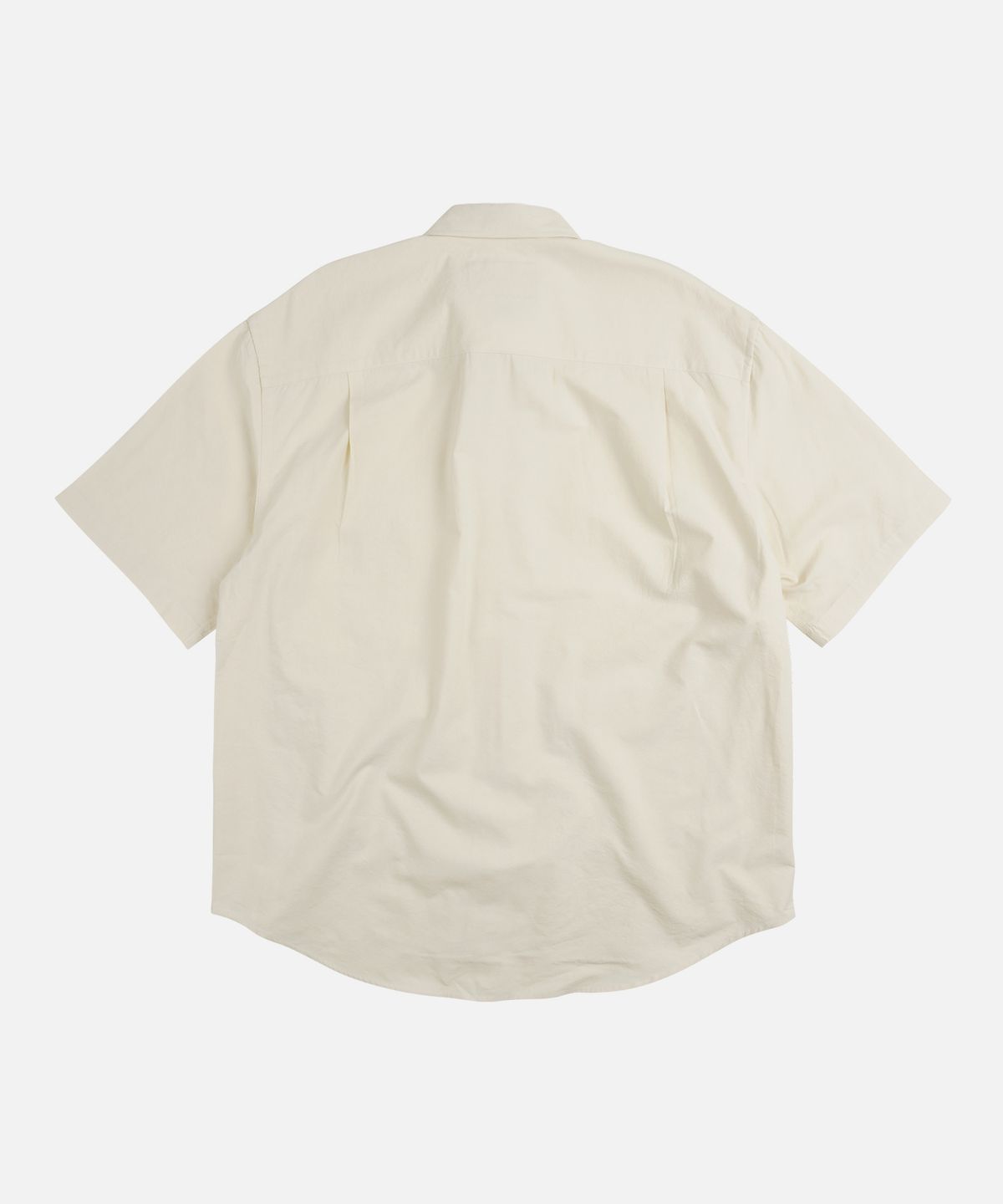 프리즘웍스(FRIZMWORKS) WASHED TRIPLE POCKET HALF SHIRT _ IVORY