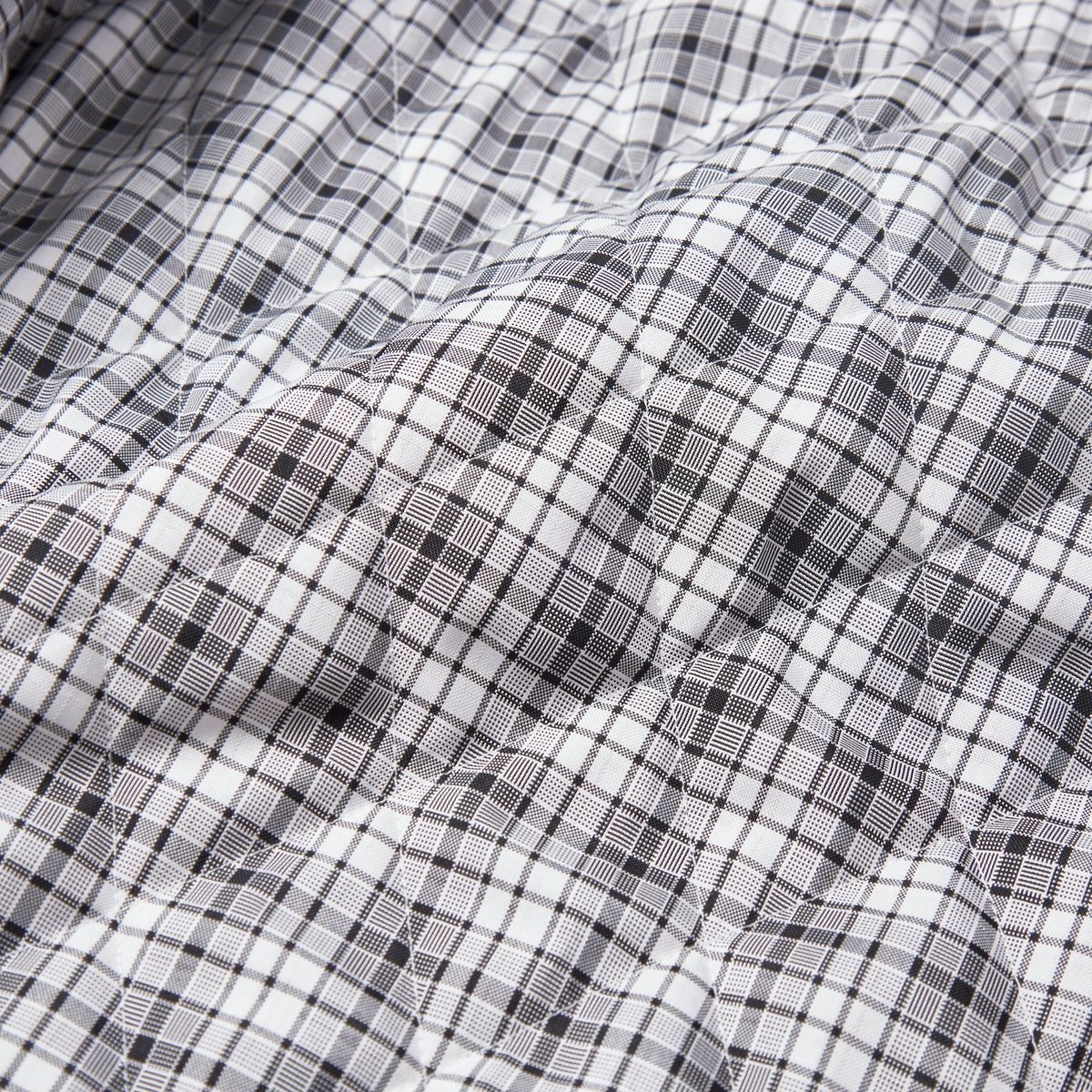 가먼츠팹(GARMENTS FAB) Need Money Quilted Work Jacket (BLACK)